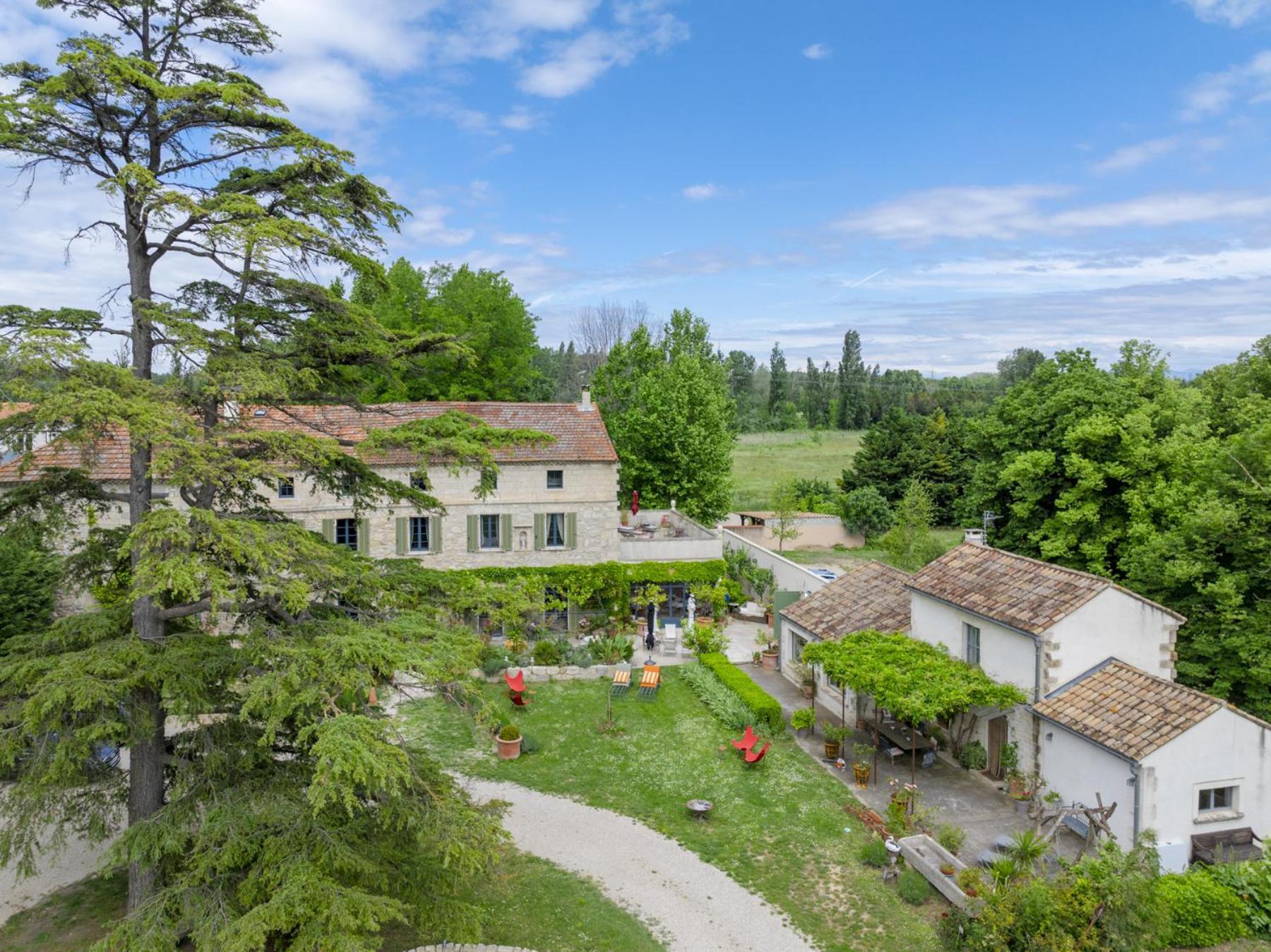 Bed and Breakfast Bastide De Bellegarde Авіньйон Екстер'єр фото